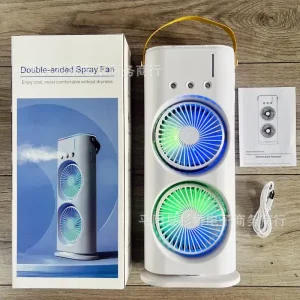 Portable Ice Mist Cooling Fan